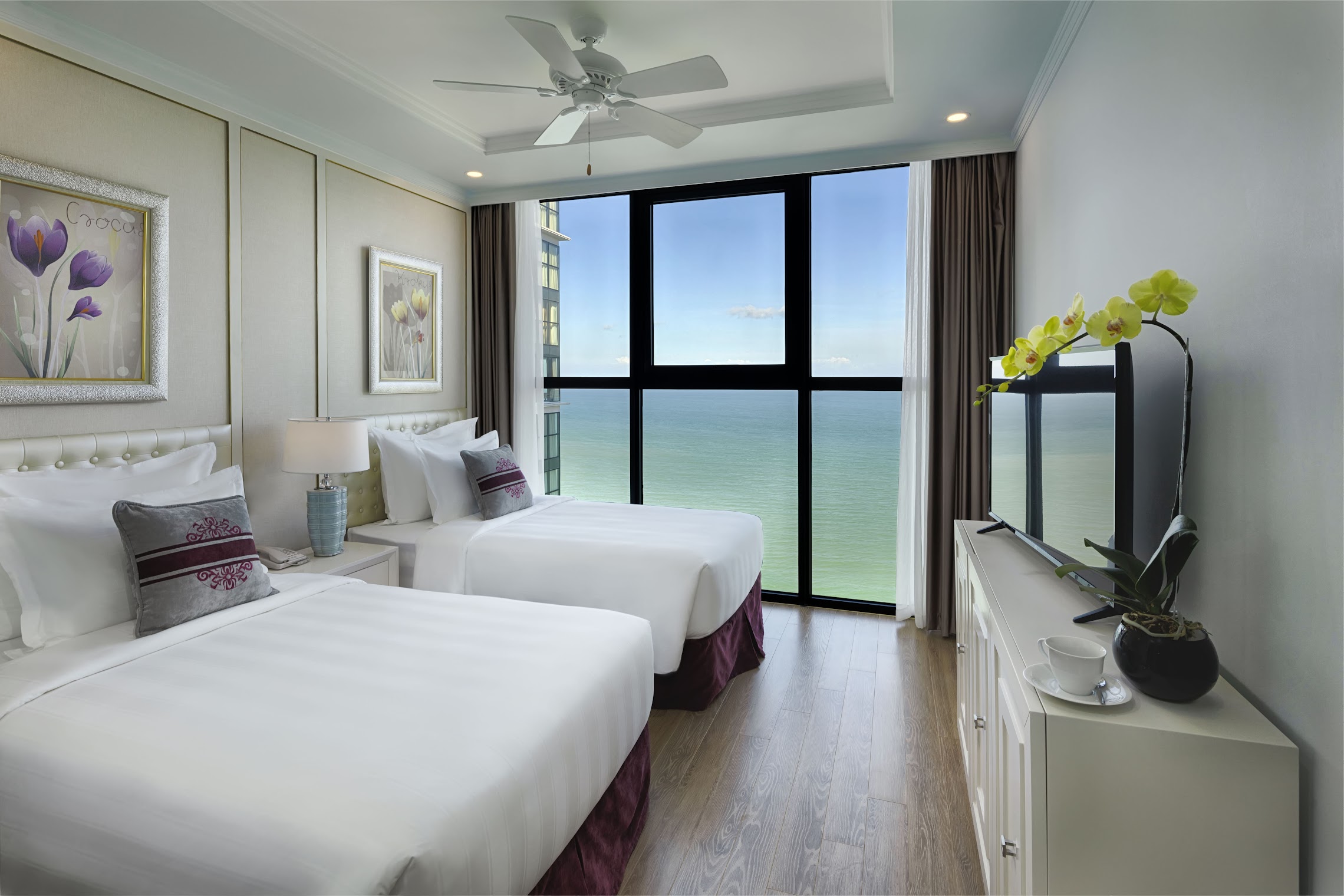 Căn hộ 2 phòng ngủ tại Vinpearl Condotel Beachfront Nha Trang