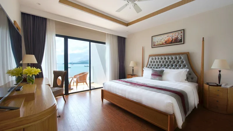 Hạng phòng Deluxe Ocean tại Vinpearl Resort Nha Trang